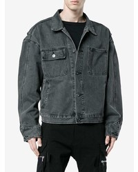 dunkelgraue Jeansjacke von Yeezy