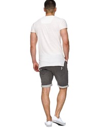 dunkelgraue Jeansshorts von INDICODE