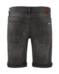 dunkelgraue Jeansshorts von Mustang