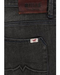 dunkelgraue Jeansshorts von Mustang