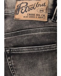 dunkelgraue Jeansshorts von Petrol Industries