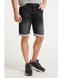 dunkelgraue Jeansshorts von Petrol Industries