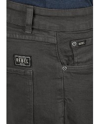 dunkelgraue Jeansshorts von Redefined Rebel