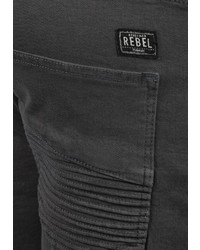 dunkelgraue Jeansshorts von Redefined Rebel