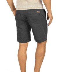 dunkelgraue Jeansshorts von Solid