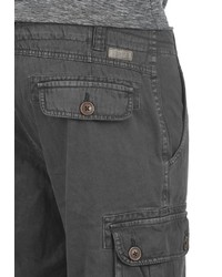 dunkelgraue Jeansshorts von Solid