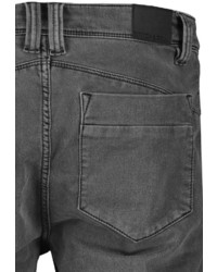 dunkelgraue Jeansshorts von Stitch & Soul