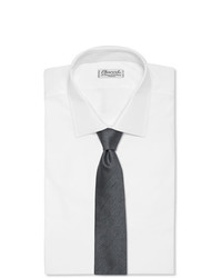 dunkelgraue Krawatte von Charvet