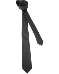 dunkelgraue Krawatte von Dolce & Gabbana