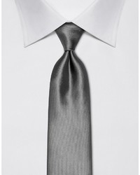 dunkelgraue Krawatte von Vincenzo Boretti