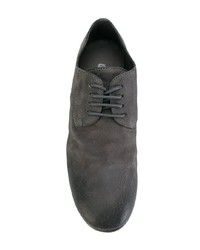 dunkelgraue Leder Derby Schuhe von Marsèll