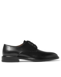 dunkelgraue Leder Derby Schuhe von Givenchy