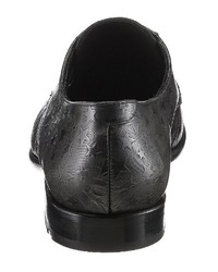 dunkelgraue Leder Derby Schuhe von Lloyd