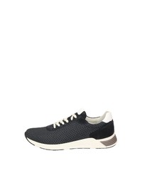 dunkelgraue Leder niedrige Sneakers von Sioux