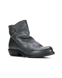 dunkelgraue Leder Stiefeletten von Fiorentini+Baker