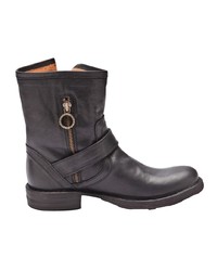 dunkelgraue Leder Stiefeletten von Fiorentini+Baker