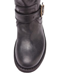 dunkelgraue Leder Stiefeletten von Fiorentini+Baker