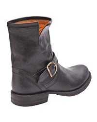 dunkelgraue Leder Stiefeletten von Fiorentini+Baker