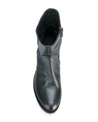 dunkelgraue Leder Stiefeletten von Fiorentini+Baker