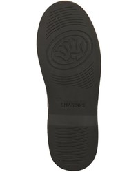 dunkelgraue Leder Stiefeletten von Shabbies Amsterdam