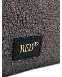 dunkelgraue Leder Umhängetasche von RED Valentino