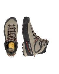 dunkelgraue Lederarbeitsstiefel von La Sportiva
