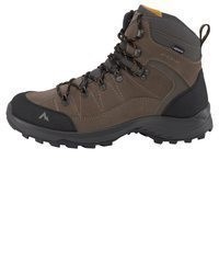 dunkelgraue Lederarbeitsstiefel von McKinley