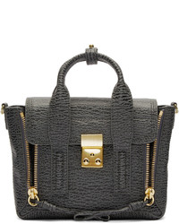 dunkelgraue Ledertaschen von 3.1 Phillip Lim