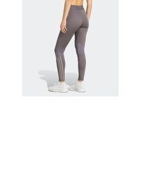 dunkelgraue Leggings von adidas Performance