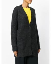 dunkelgraue Mohair Strickjacke von Etoile Isabel Marant