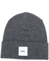 dunkelgraue Mütze von Oamc