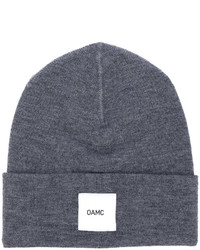 dunkelgraue Mütze von Oamc