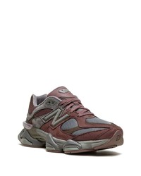 dunkelgraue niedrige Sneakers von New Balance