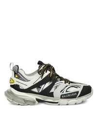 dunkelgraue niedrige Sneakers von Balenciaga