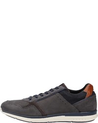 dunkelgraue niedrige Sneakers von Bullboxer