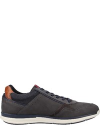 dunkelgraue niedrige Sneakers von Bullboxer