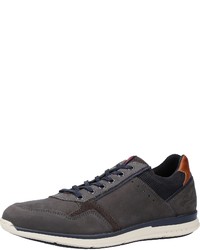 dunkelgraue niedrige Sneakers von Bullboxer