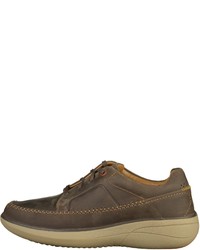 dunkelgraue niedrige Sneakers von Clarks