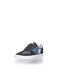 dunkelgraue niedrige Sneakers von Ethletic