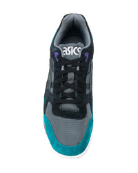 dunkelgraue niedrige Sneakers von Asics