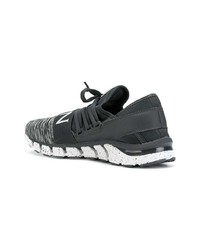 dunkelgraue niedrige Sneakers von Plein Sport