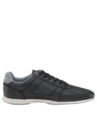 dunkelgraue niedrige Sneakers von Lacoste