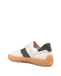 dunkelgraue niedrige Sneakers von Tod's