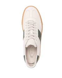 dunkelgraue niedrige Sneakers von Tod's