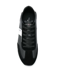 dunkelgraue niedrige Sneakers von Tommy Hilfiger