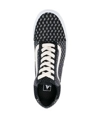 dunkelgraue niedrige Sneakers von Vans