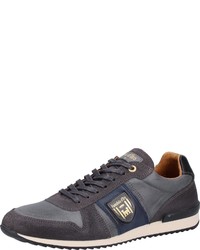 dunkelgraue niedrige Sneakers von Pantofola D'oro