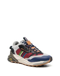 dunkelgraue niedrige Sneakers von PS Paul Smith