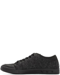 dunkelgraue niedrige Sneakers von rag & bone