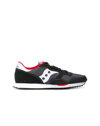 dunkelgraue niedrige Sneakers von Saucony